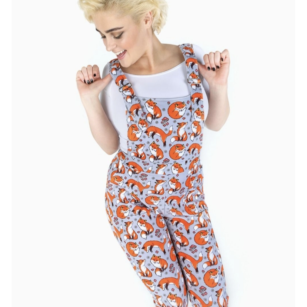 Blackmilk For Fox Sake Overalls